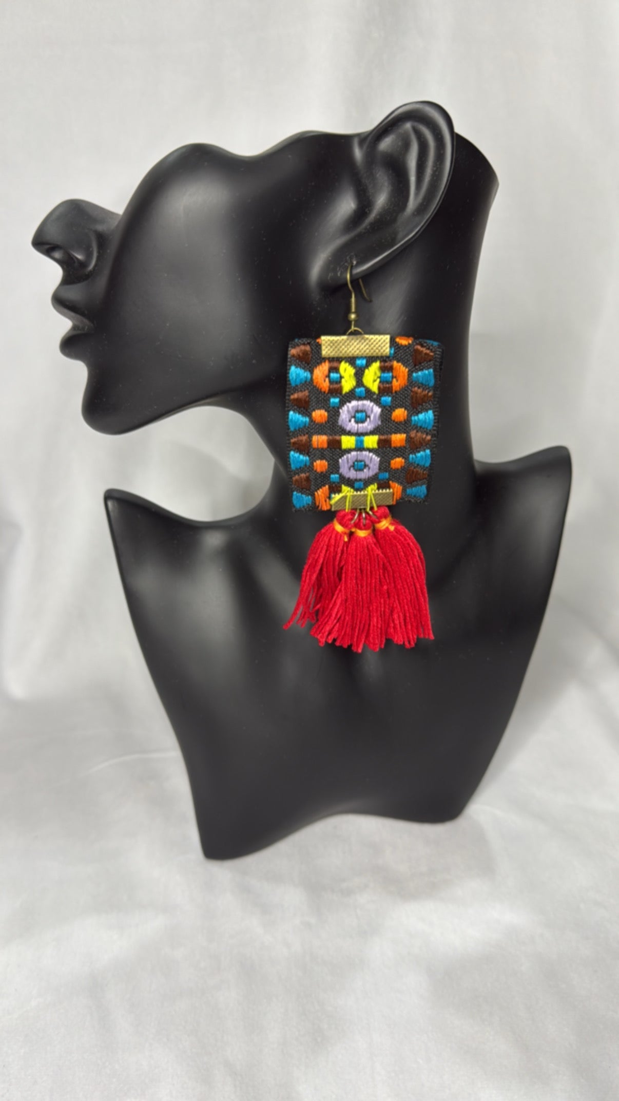 Tribal woven tassel