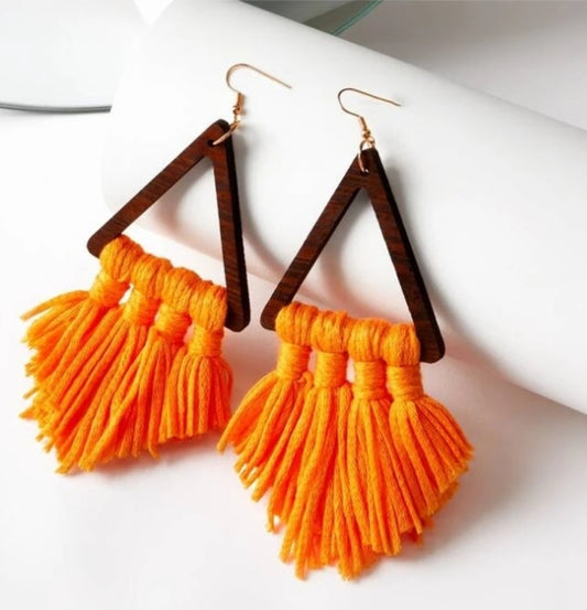 Rozay Tassel Earrings